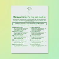 Tips Checklist Template Tips Checklist Template