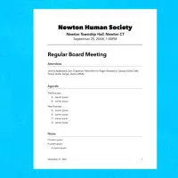 Ultra Clean Meeting Minutes Template for Pages Ultra Clean Meeting Minutes-1-Website