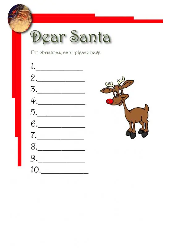 Wish List for Santa
