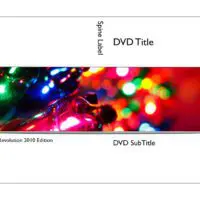 Wrapped DVD Case Insert