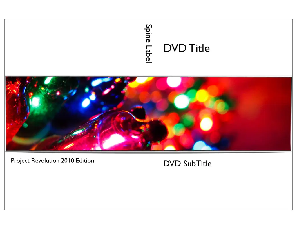 Wrapped DVD Case Insert