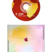 iTunes Gift Certificate for CD Case Design