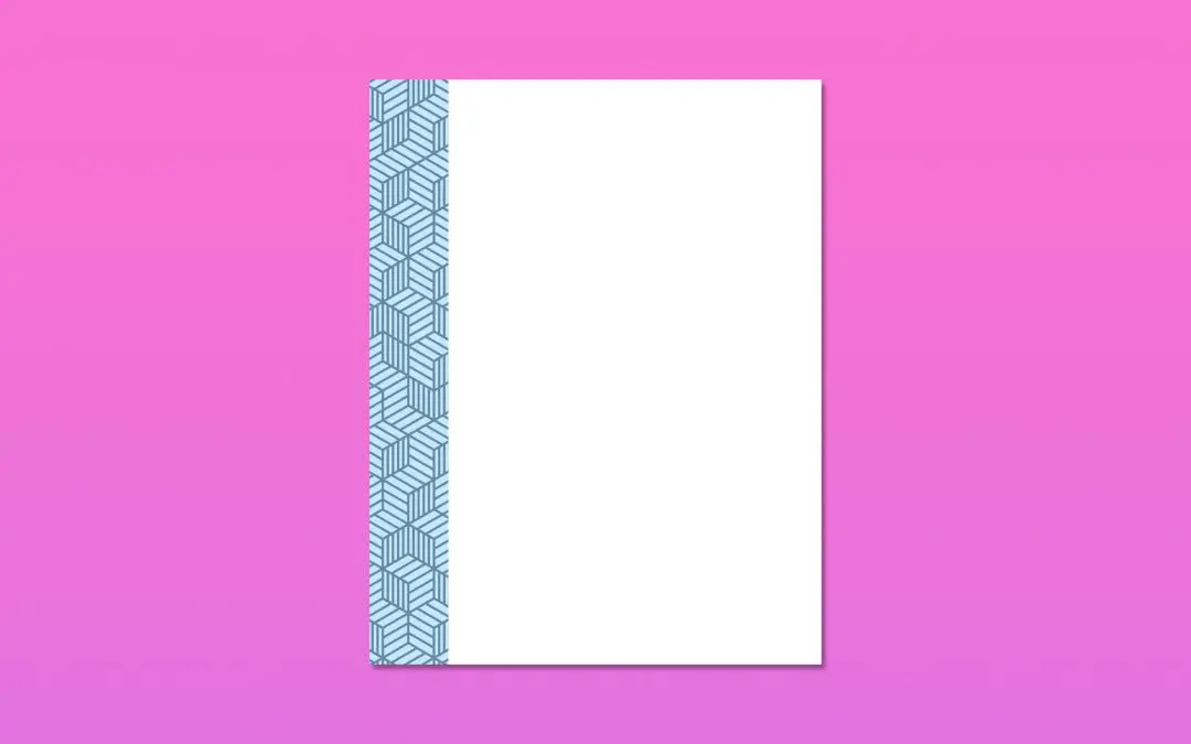 Isometric Squares Letterhead