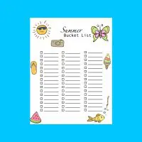 Pages Summer Bucket List Template summer bucket list