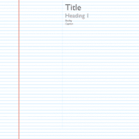 Cornell Notes on Notebook Paper Cornell Notes on Notebook Paper