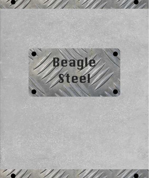 Gray Steel Poster