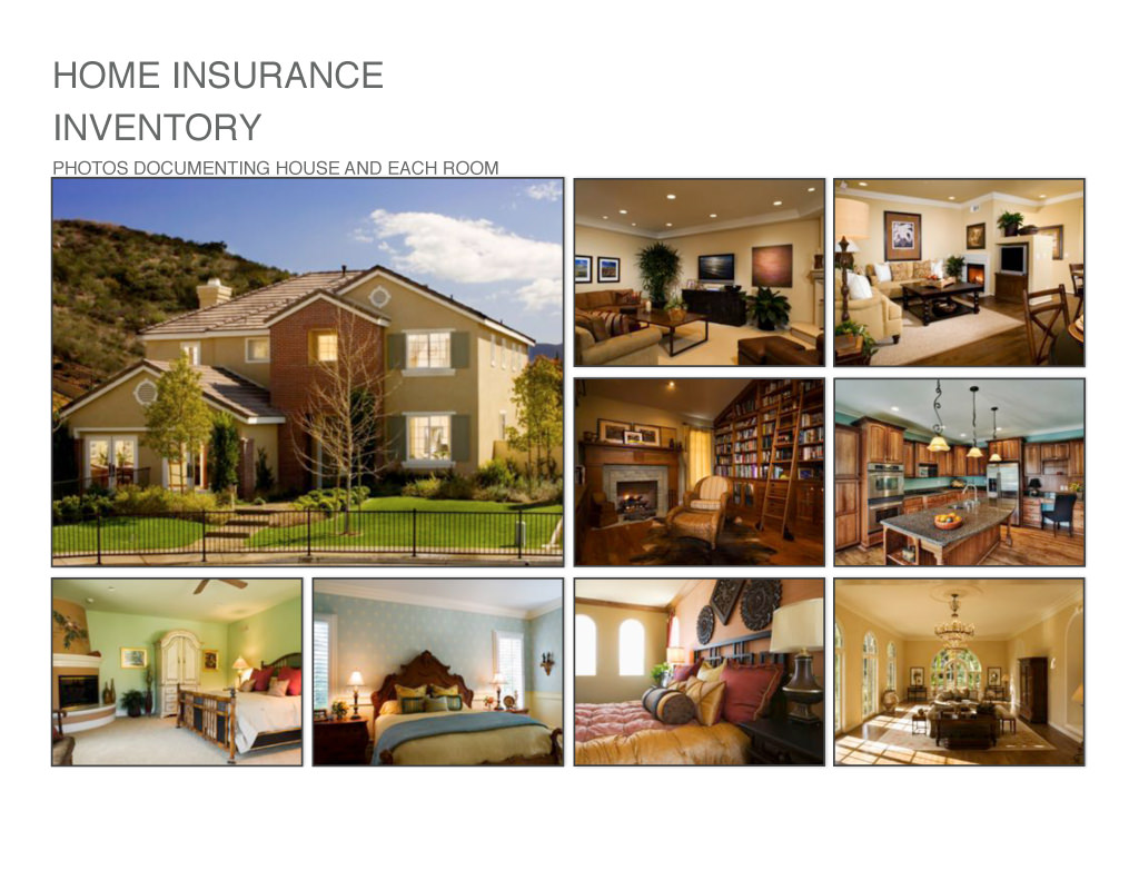 Home Insurance Inventory Front