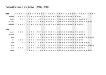 September 2008-December 2009 Calendar (Spanish) Verson One