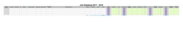 Small Business Accounting Workbook Job Database