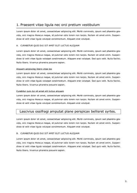Thesis Template with Cover Page Text