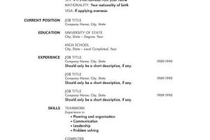 Modern 3-Column Resume