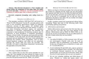 IEEE Conference Manuscript
