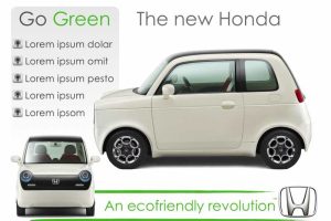 Green and Gray Landscape Poster