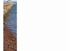 Beach Boardwalk Photo Stationery
