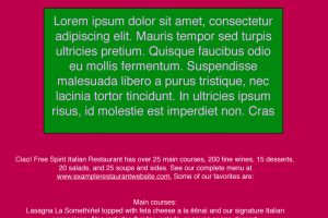 Colorful Text-Based Poster