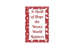Christmas Card Template - A Thrill of Hope
